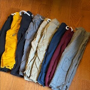 Cat & Jack Kids Sweatpants & Joggers Set - Yellow, Navy, Gray, Tan, Burgundy